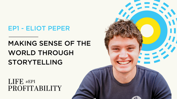Ep1 - Eliot Peper | Making Sense of the World through Storytelling